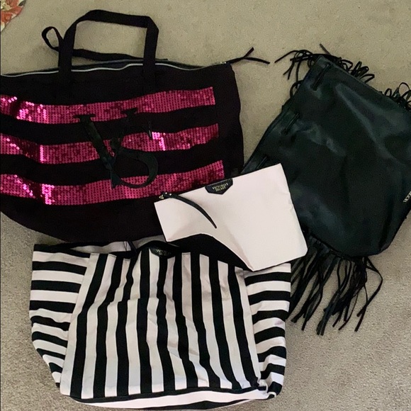 Victoria's Secret Handbags - BRAND NEW VICTORIA SECRET BAGS & CLUTCH